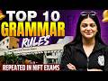 10 Most Important Grammar Rules for NTA Design Exams | Subject-Verb Agreement, Tenses &amp; More