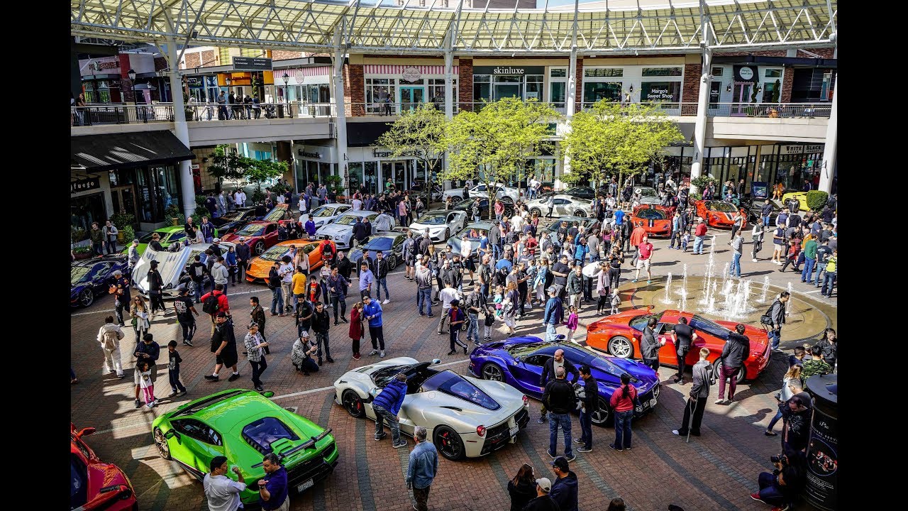Exotics at Redmond Town Center Season Opener (4K) YouTube