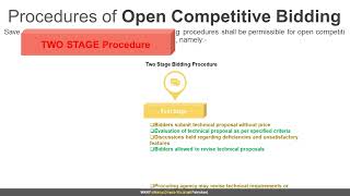 Understanding Single Stage and Two Stage Bidding Procedures | PPRA