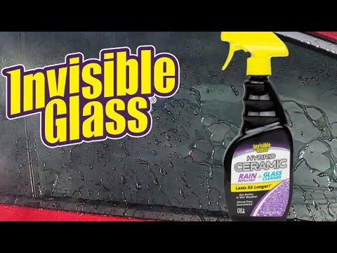 NEW] Invisible Glass Hybrid CERAMIC Rain Repellent + Glass Cleaner 