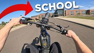 I Took My $5000 SURRON To School!