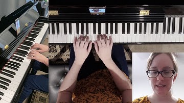 C Major Scale 1 Octave [Both Hands] Contrary Motion