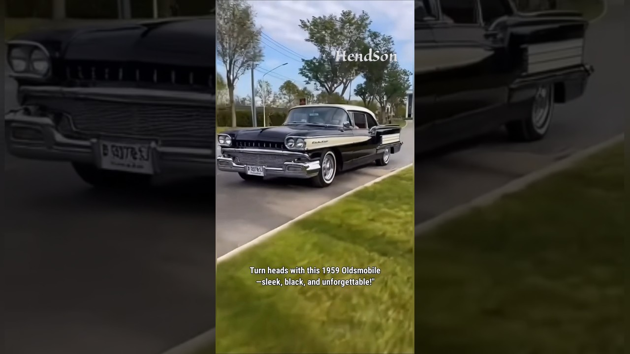 "Знаменитый Oldsmobile 1959 года – Черная легенда"