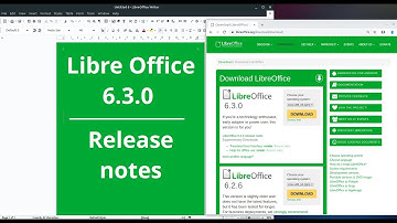 LibreOffice 6.3 - Release notes - What