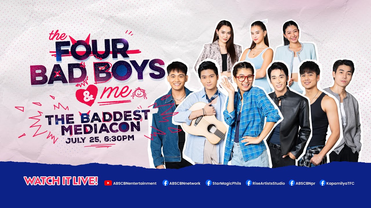 The Four Bad Boys and Me: The Baddest MediaCon | FULL LIVESTREAM