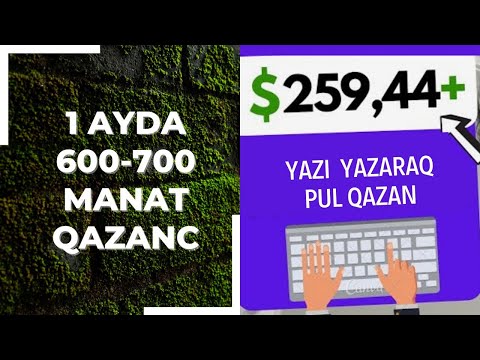 Video: Yazaraq Pul Qazanmaq