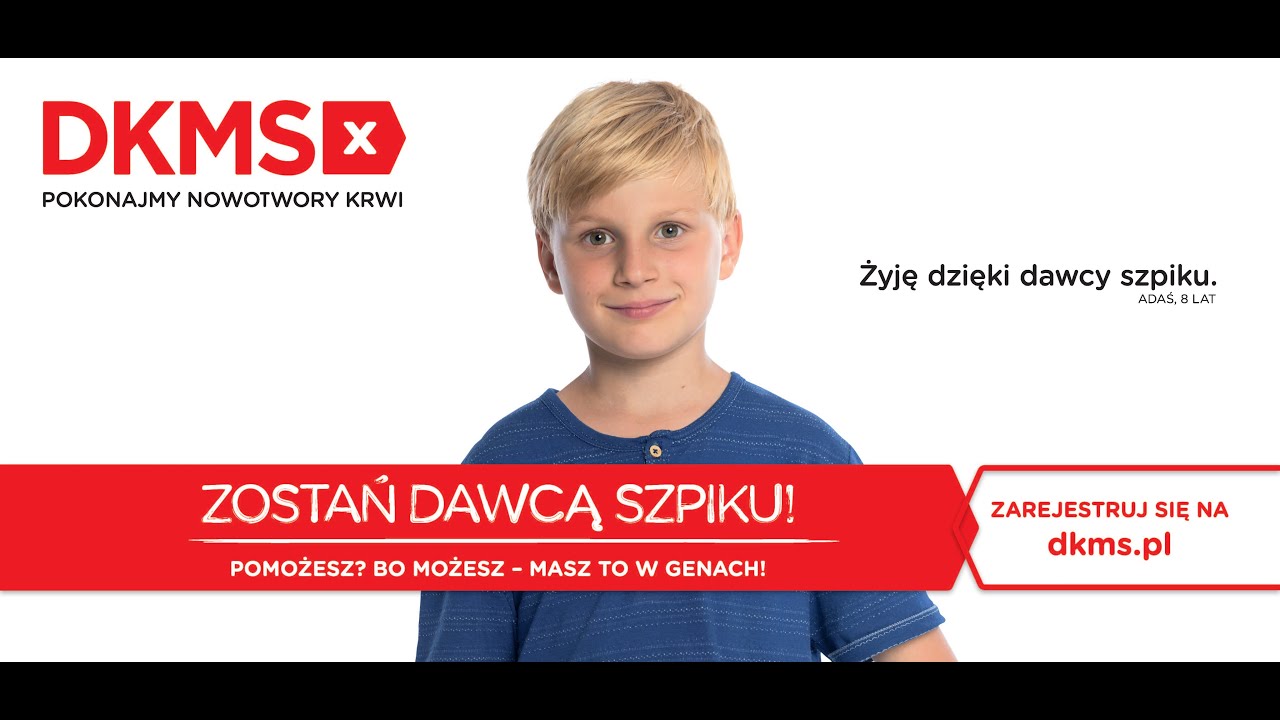 Fundacja DKMS Zosta Dawc Szpiku YouTube fundacja-dkms-zosta-dawc-szpiku-youtube