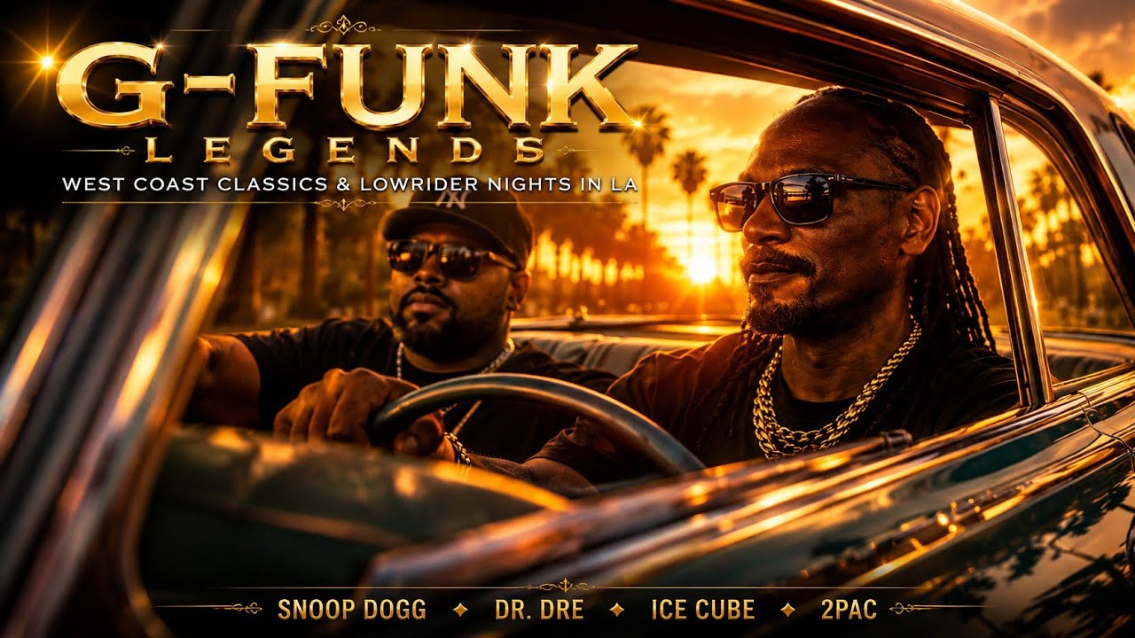 La Mission ローライダー チカーノ G-Funk G-Rap G-FUNK LEGENDS 💥| West Coast Classics & Lowrider Nights in LA