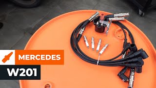 Hvordan bytte Stabilisator MERCEDES-BENZ 190 (W201) - online gratis video