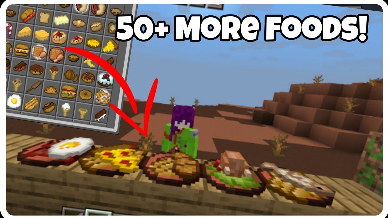 Strat's Food Expansion addon Added 50+ More Foods To Your Survival