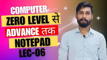 Notepad Part 2 ||Bio Data||Basic to Advance||Lec-06 #saqlainraza #viral #trending #ytshorts #excel