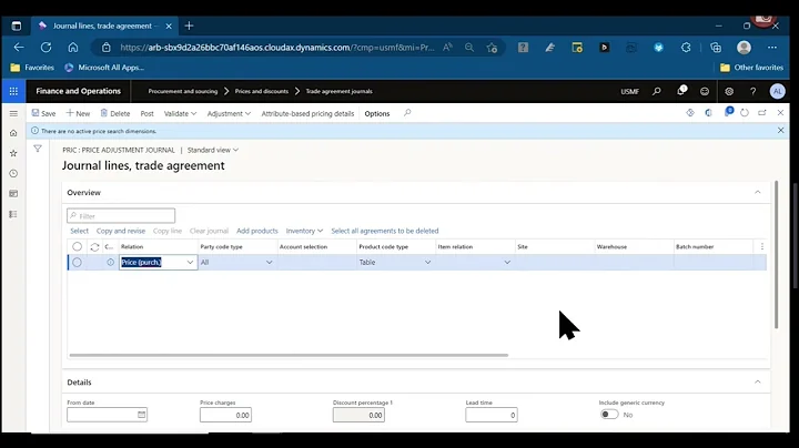 Dynamics Unplugged - Dynamics 365 F&SC A to Z: Grid Capabilities