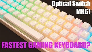 The Fastest Keyboard Switch for Gaming?  Gateron Optical Yellow on the NEW MK61 screenshot 4