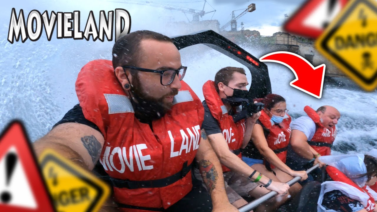 AUCUNE SÉCURITÉ ! LE PARC LE PLUS DANGEREUX, MOVIELAND !