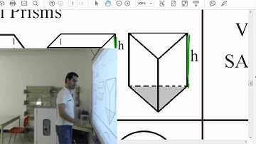 How to calculate Volume and Surface Area of any prism Part 2 of 2