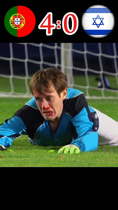 Goalkeeper Get Palestine Revenge 😱| Portugal 🆚️ Israel | Penalty Shootout#shotrs#football #ronaldo