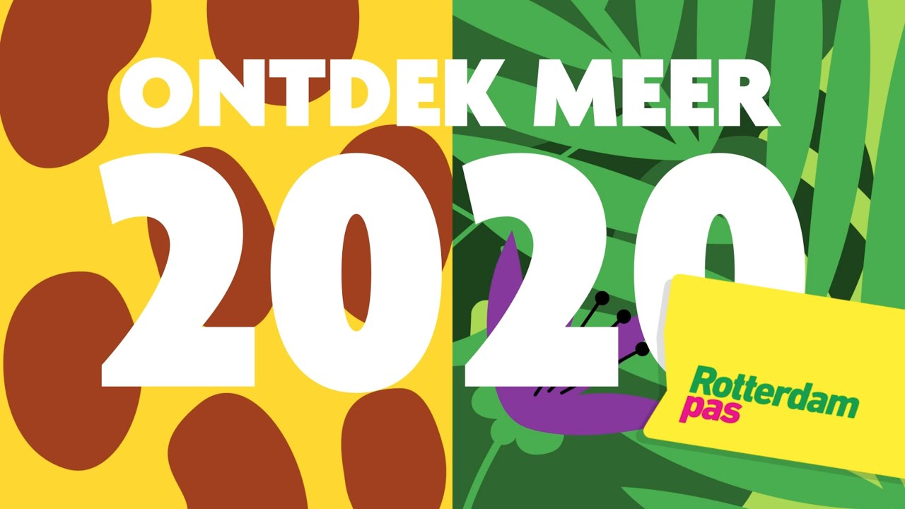 Ontdek meer 2020 met Rotterdampas!