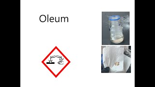 Make oleum from OTC reagents