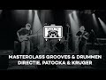 Capture de la vidéo Flux Tv | Masterclass Interview Grooves & Drummen - Cyril Directie, Joost Patocka & Stefan Kruger