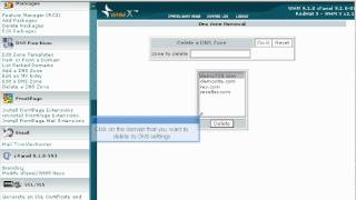 WHM Tutorials : How to delete a dns zone