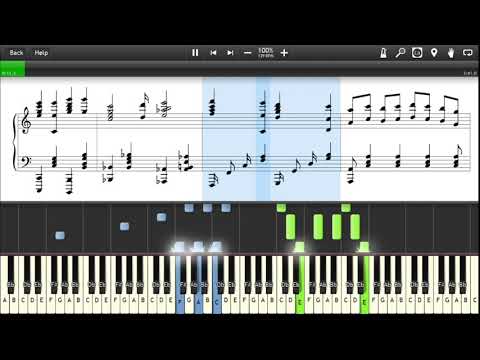 Jiyuu no Tsubasa - Linked Horizon - 自由の翼 - Synthesia Sheet Music Piano Tutorial [4K 60 fps]