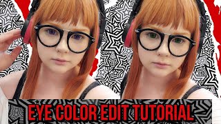 Simple and Easy Eye Color Edit Tutorial screenshot 5