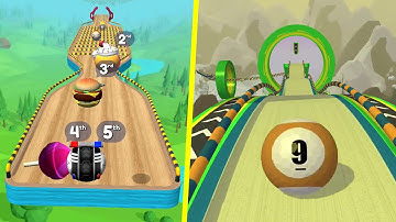 Going Balls Vs Action Balls All Levels Gameplay Android iOS #3