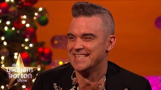 Robbie Williams Tricks American Friends With Fake Christmas Traditions | The Graham Norton Show