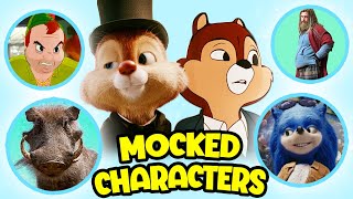 Every 'Ugly' Character in Chip 'N Dale Rescue Rangers 2022 #shorts