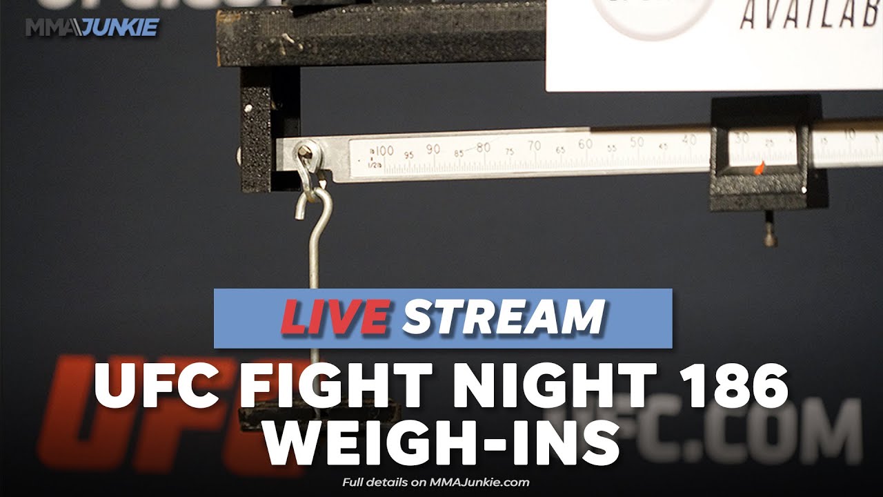 Archive of the #UFCVegas20 official weigh-ins from Las Vegas