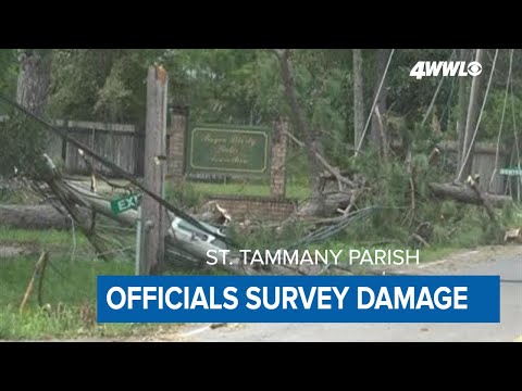 Ida aftermath: St. Tammany Parish