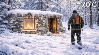 Surviving 70C Alone Off-Grid Life In Deep Winter