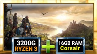 Gameplay AC Valhalla Ryzen 3 3200g Vega 8 720p Low Gameplay AC Valhalla Ryzen 3 3200g Vega 8 720p Low