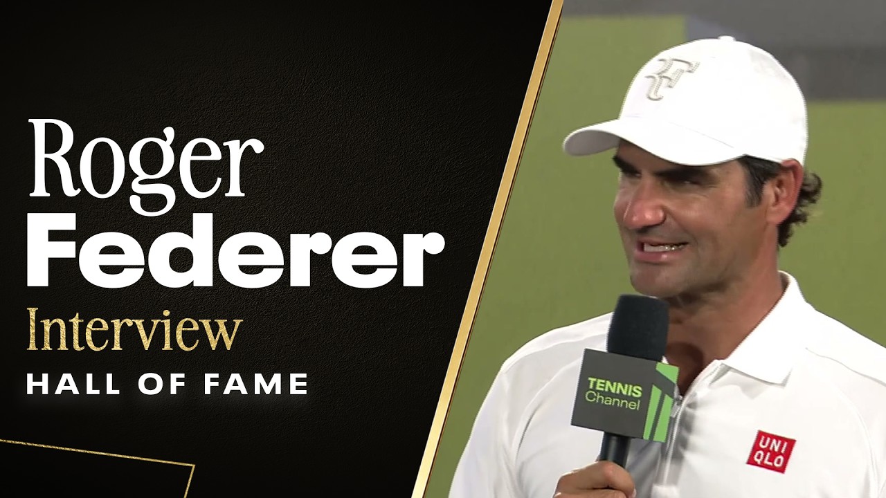Roger Federer talks what greatness means to him | 2026 ITHF