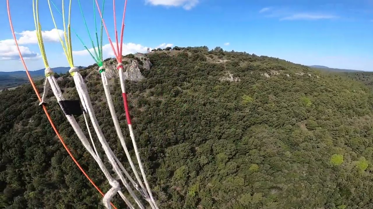 Parapente à Gonfaron (Var)