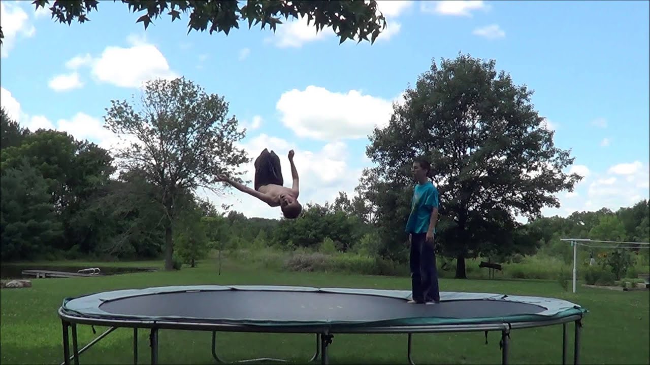 Epic Trampoline Stunts 2 YouTube