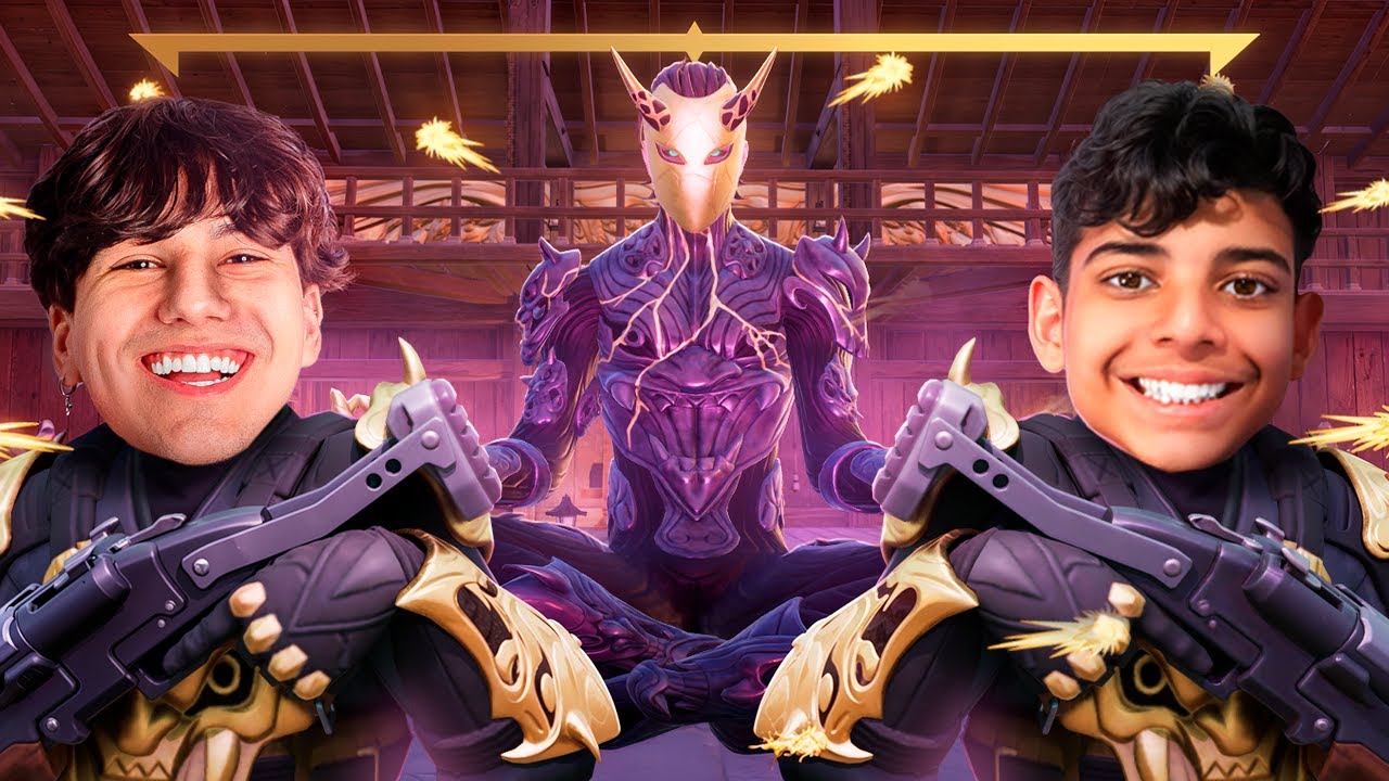 DEFENDEMOS O BOSS DO FORTNITE ATÉ O FIM!