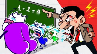 FIRST DAY AT SCHOOL: Max Pushes His Teacher To The LIMITS By His Pranks | Max's Puppy Dog Cartoons