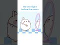 The Night Before the Exam vs. The Day of the Exam #shorts #molang #relatable