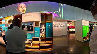 A tour of the top floor of the African-American history museum in Washington DC