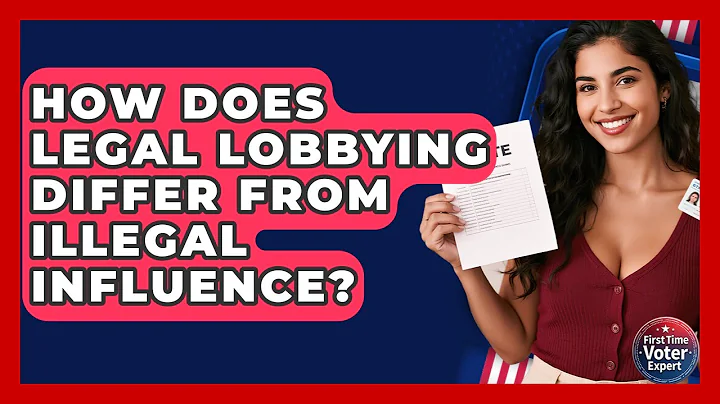 How Does Legal Lobbying Differ From Illegal Influence? - First Time Voter Expert