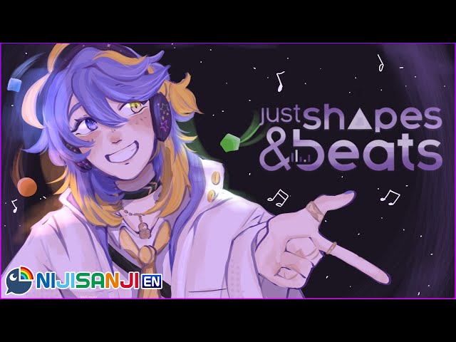 【JUST SHAPES & BEATS】music to my ears!【NIJISANJI EN | Aster Arcadia】のサムネイル