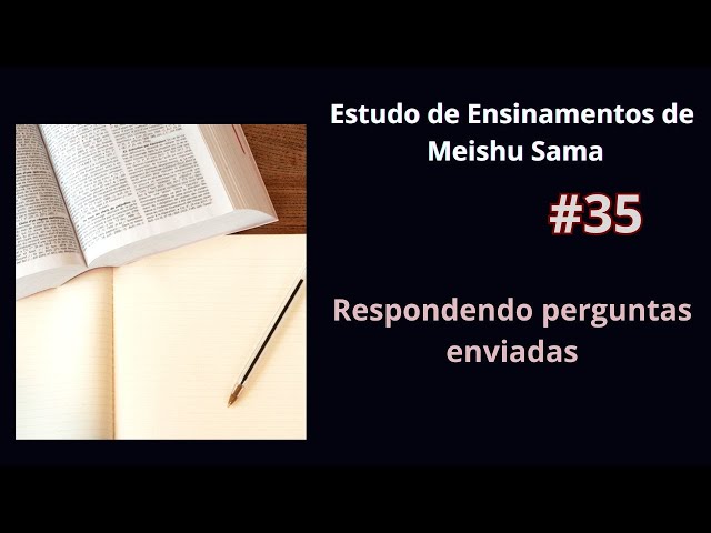 Respostas às perguntas enviadas