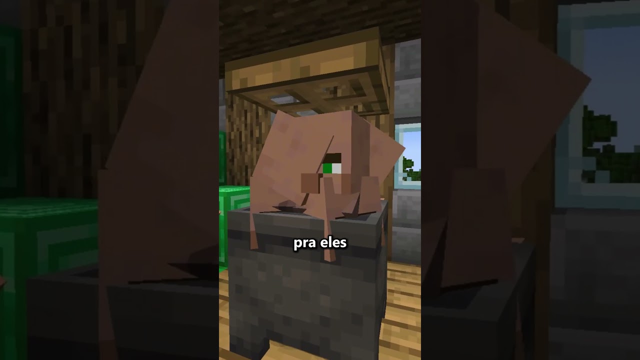 ALDEÃO VERDE MÃE MINECRAFT