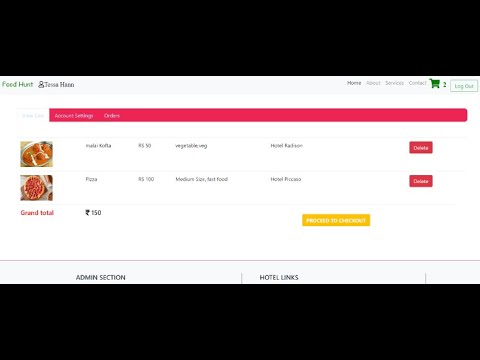 ONLINE FOOD ORDERING SYSTEM IN PHP | Source Code & Projects | Review