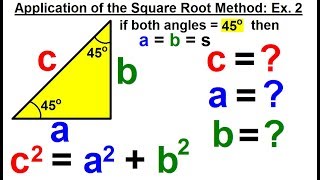 Algebra - Ch. 25: Solving a Quadratic Equation (12 of 25) Solve Using Square Root Method: Ex. 2