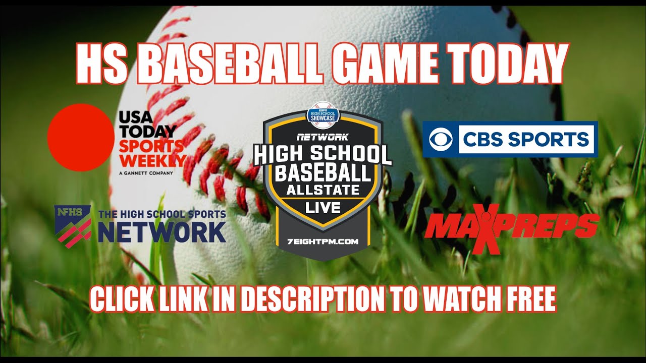 🔴(( LIVE )) HIGH SCHOOL BASEBALL PLAYOFF 2023 YouTube