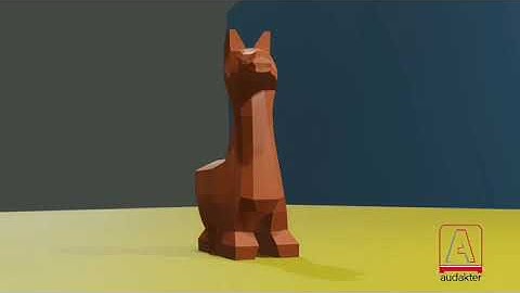 Alpaca Low Poly - 3D Design