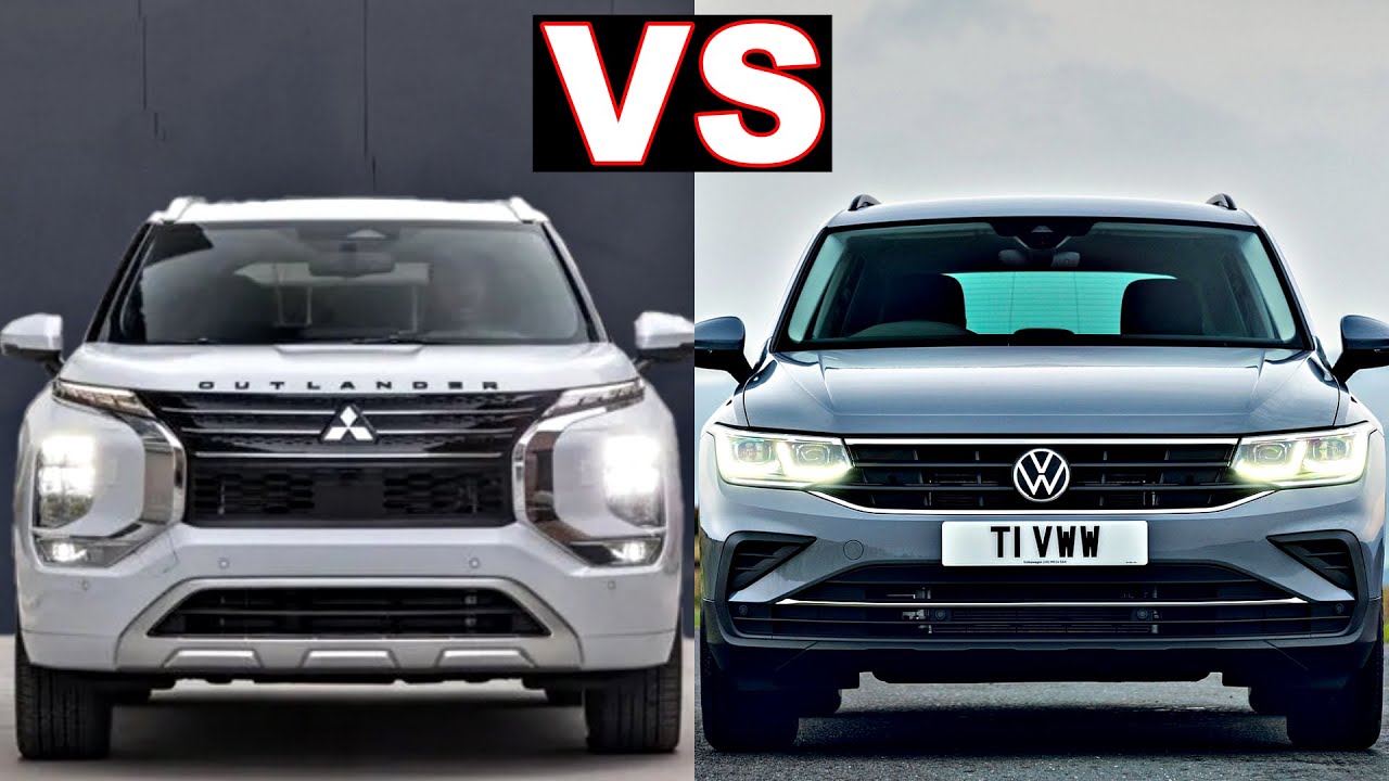 2022 mitsubishi outlander vs volkswagen tiguan (2022) Compact SUVs with ...