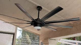 Fanimation Slinger V2 Indoor Outdoor Ceiling Fan with LED. 72 inch.